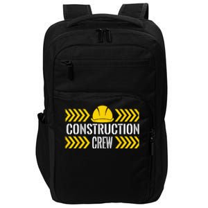 Birthday Crew 1st Construction Birthday Truck Party Impact Tech Backpack