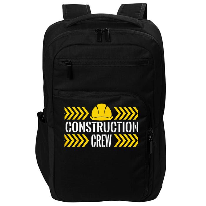 Birthday Crew 1st Construction Birthday Truck Party Impact Tech Backpack