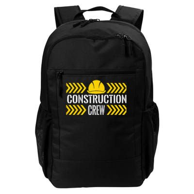 Birthday Crew 1st Construction Birthday Truck Party Daily Commute Backpack