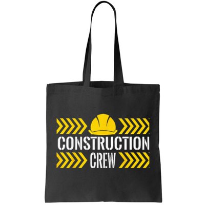 Birthday Crew 1st Construction Birthday Truck Party Tote Bag