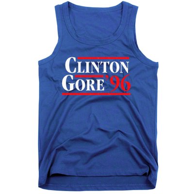 Bill Clinton 1996 Retro Presidential Campaign Tank Top