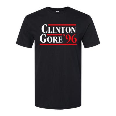 Bill Clinton 1996 Retro Presidential Campaign Softstyle® CVC T-Shirt