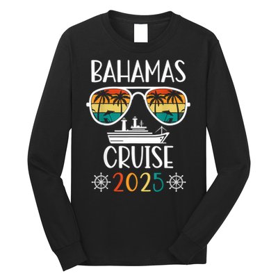 Bahamas Cruise 2025 Vacation Trip Matching Family Group Long Sleeve Shirt