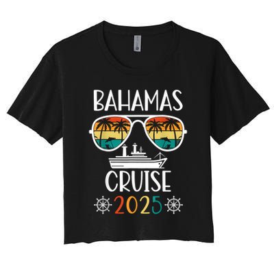 Bahamas Cruise 2025 Vacation Trip Matching Family Group Crop Top