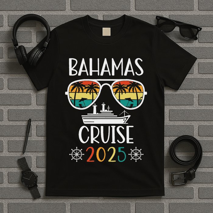 Bahamas Cruise 2025 Vacation Trip Matching Family Group T-Shirt