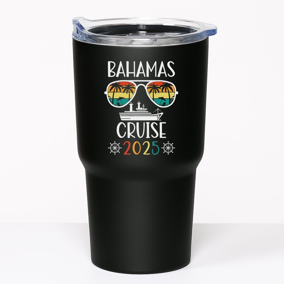 Bahamas Cruise 2025 Vacation Trip Matching Family Group Tumbler
