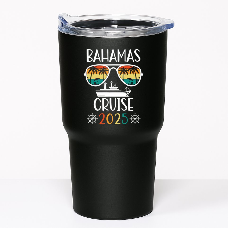 Bahamas Cruise 2025 Vacation Trip Matching Family Group Tumbler