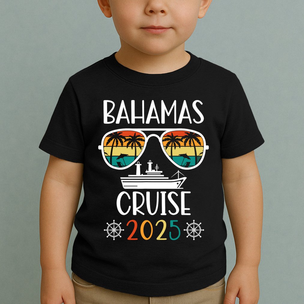 Bahamas Cruise 2025 Vacation Trip Matching Family Group Toddler T-Shirt