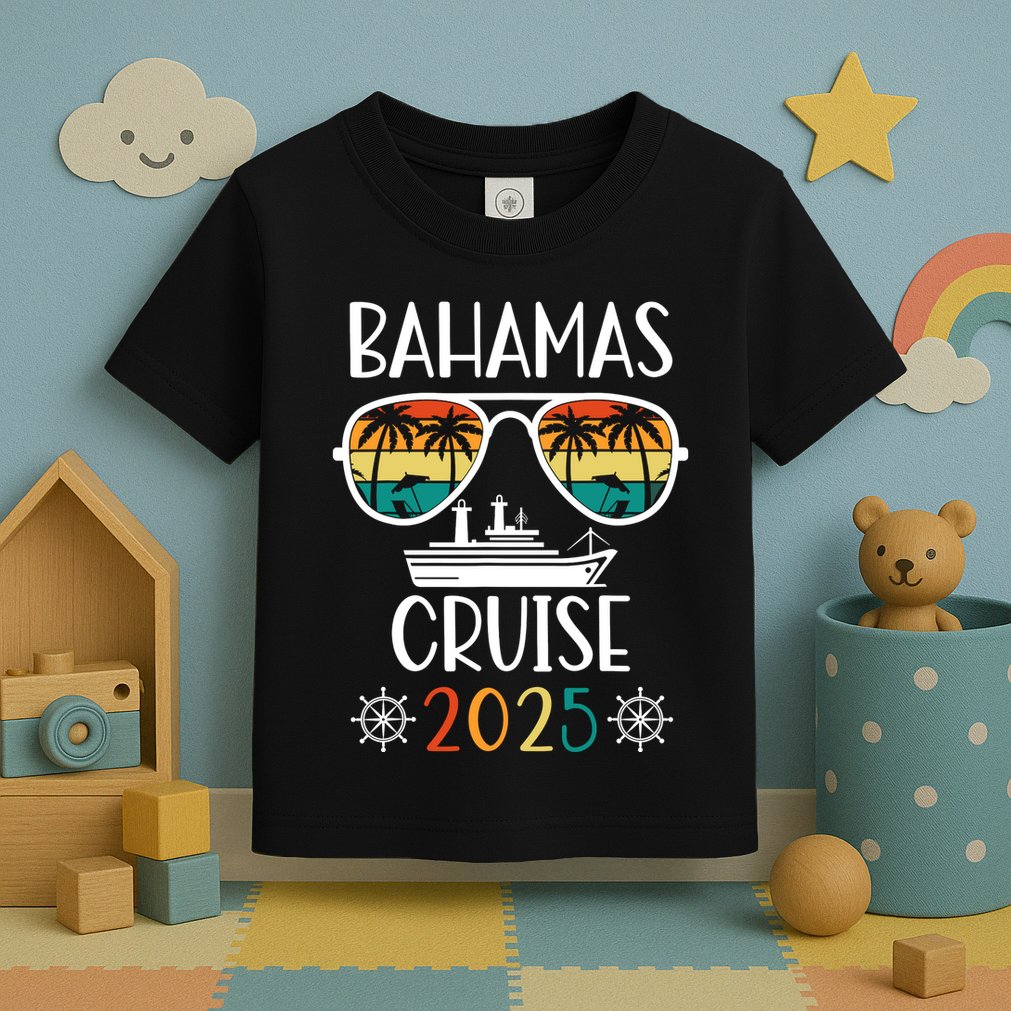 Bahamas Cruise 2025 Vacation Trip Matching Family Group Toddler T-Shirt