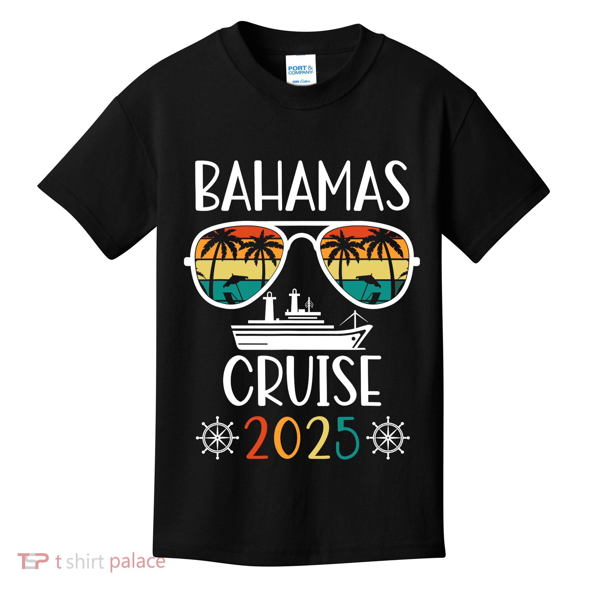 Bahamas Cruise 2025 Vacation Trip Matching Family Group Kids T-Shirt
