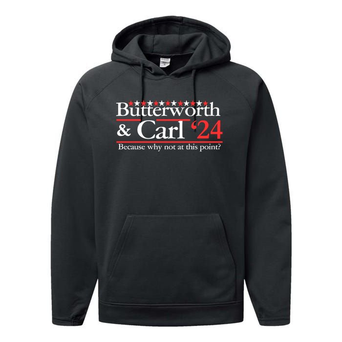 Butterworth & Carl 24 Because Why Not At This Point Performance Fleece Hoodie