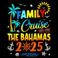 Bahamas Cruise 2025 Family Friends Group Vacation Matching Drawstring Bag