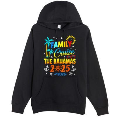 Bahamas Cruise 2025 Family Friends Group Vacation Matching Premium Pullover Hoodie