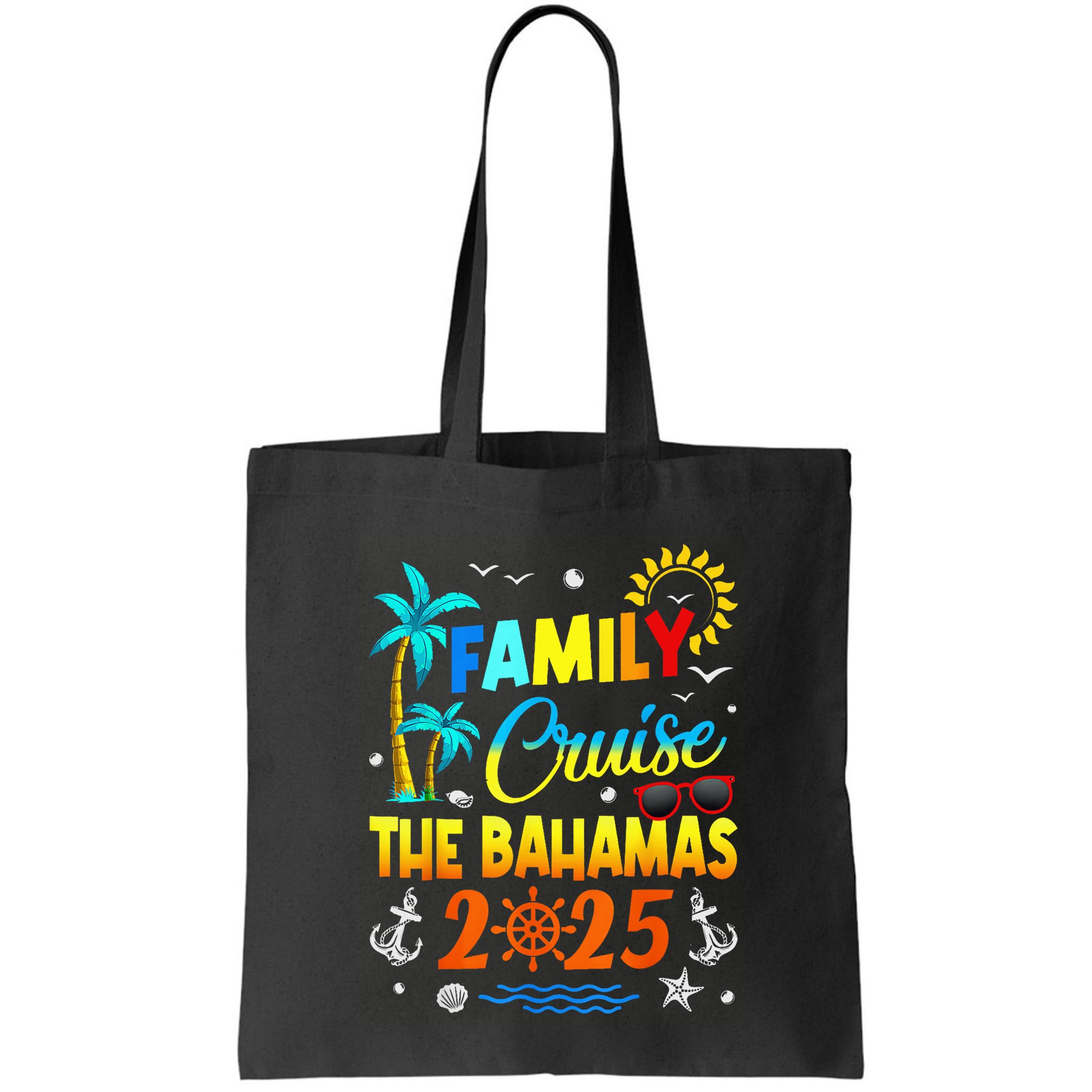 Bahamas Cruise 2025 Family Friends Group Vacation Matching Bag