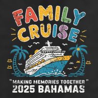 Bahamas Cruise 2025 Family Friends Group Vacation Matching Beanie