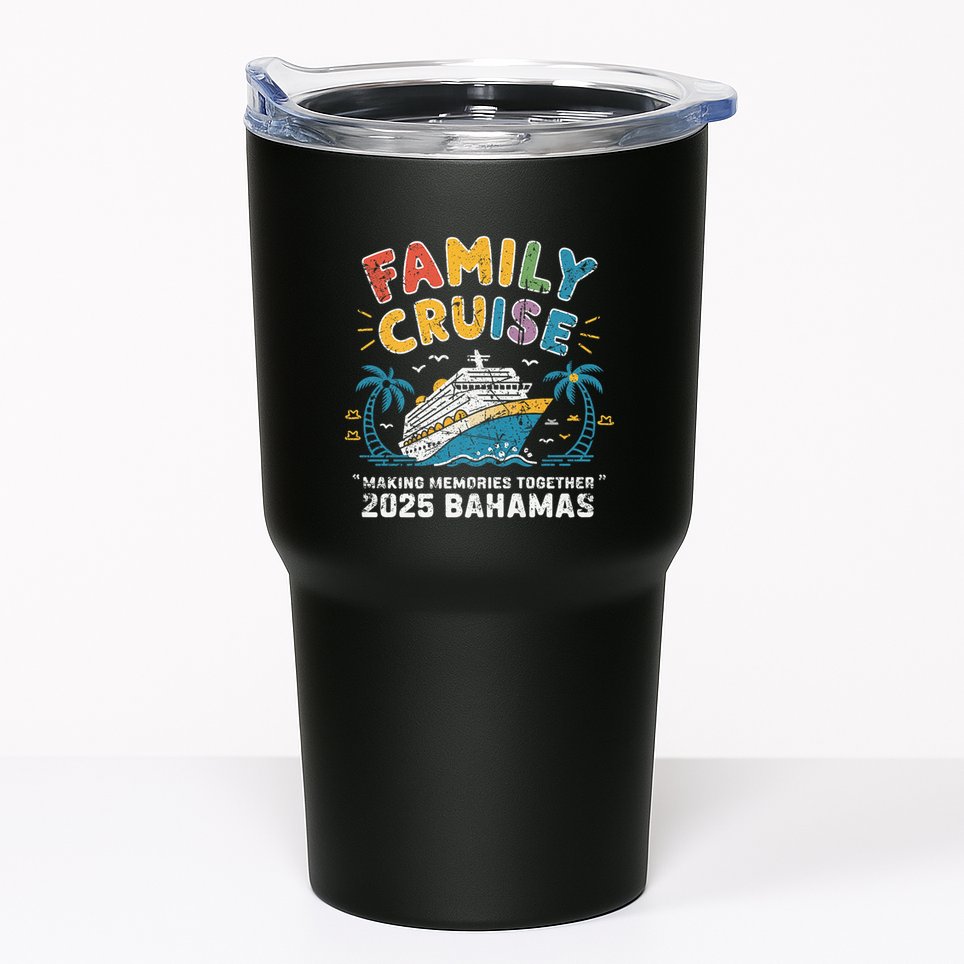 Bahamas Cruise 2025 Family Friends Group Vacation Matching Tumbler