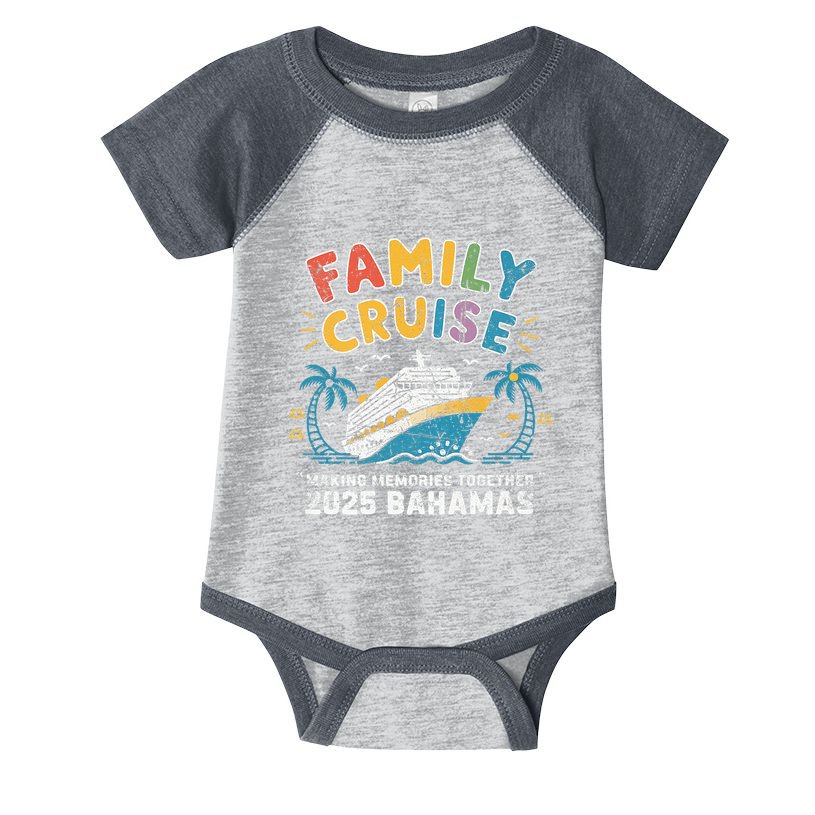 Bahamas Cruise 2025 Family Friends Group Vacation Matching Infant Baby Jersey Bodysuit