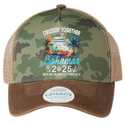 Bahamas Cruise 2025 Family Matching Cruise Bahamas Vacation Legacy Tie Dye Trucker Hat