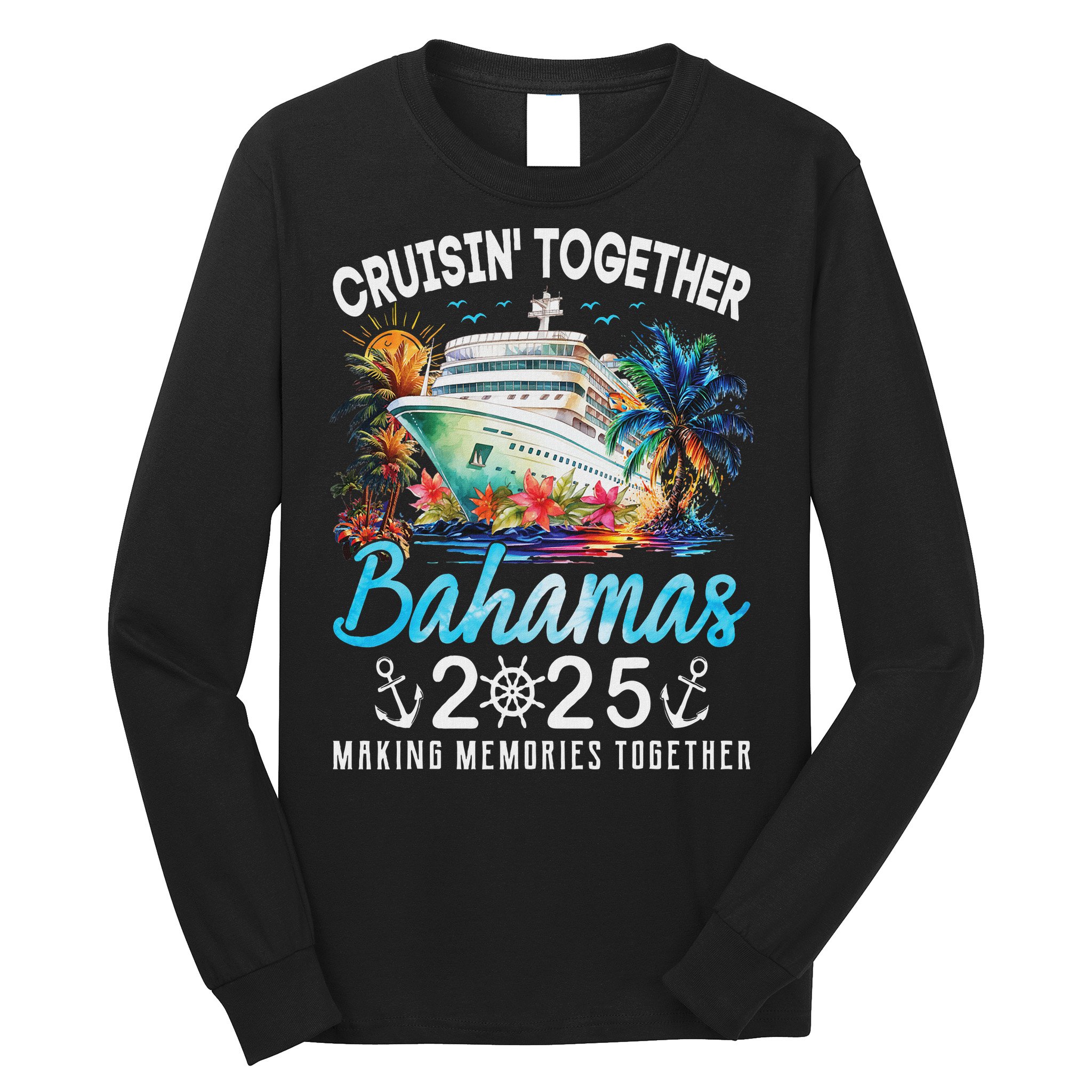 Bahamas Cruise 2025 Family Matching Cruise Bahamas Vacation Long Sleeve Shirt