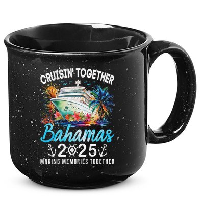 Bahamas Cruise 2025 Family Matching Cruise Bahamas Vacation 15oz Campfire Ceramic Mug