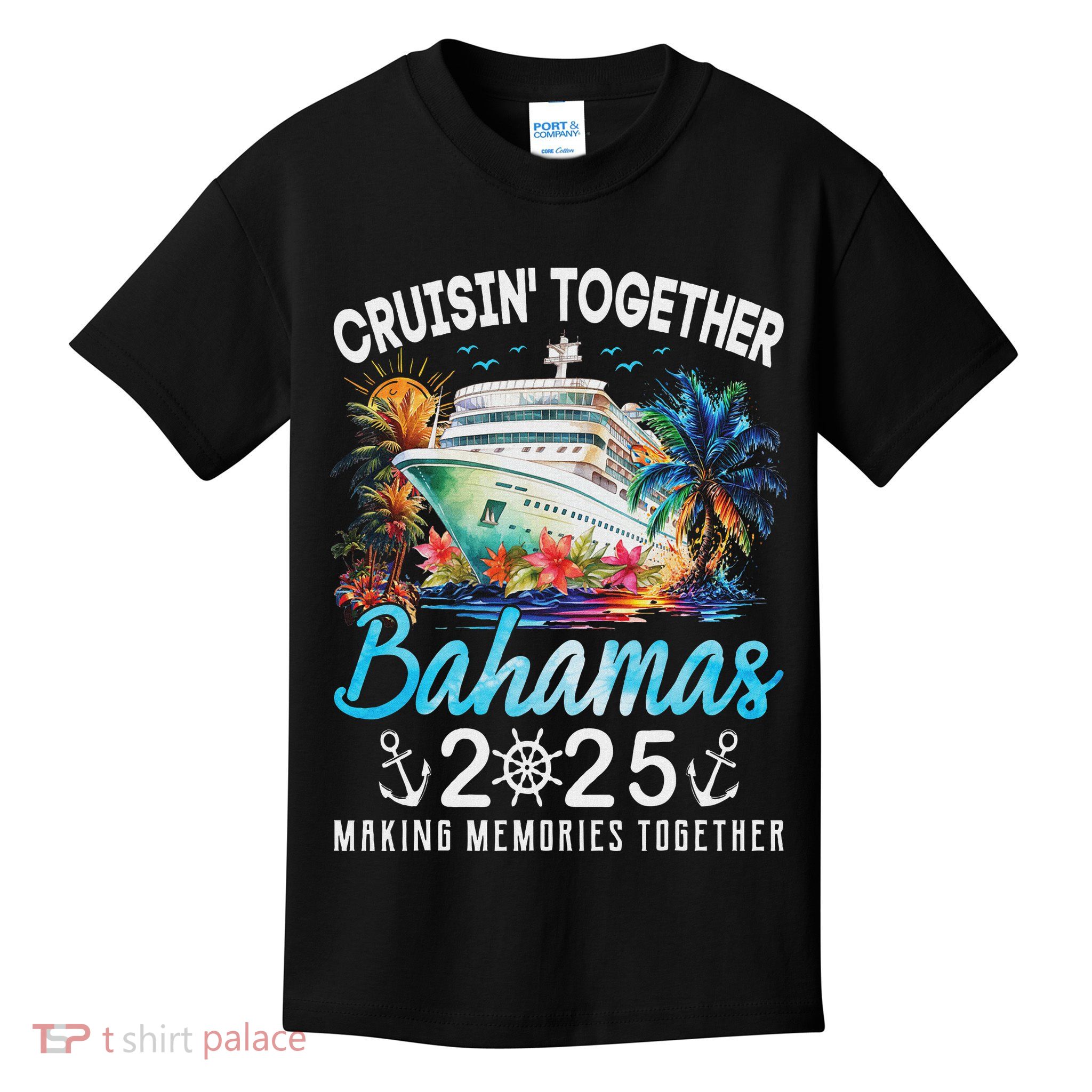 Bahamas Cruise 2025 Family Matching Cruise Bahamas Vacation Kids T-Shirt