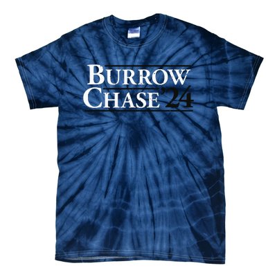 Burrow Chase 2024 Funny Burrow Chase 24 Tie-Dye T-Shirt