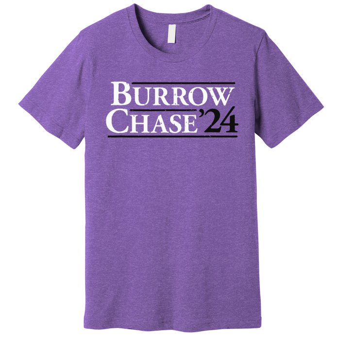 Burrow Chase 2024 Funny Burrow Chase 24 Premium T-Shirt