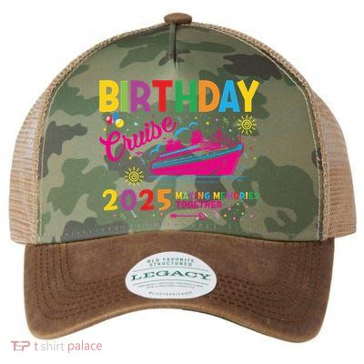 Birthday Cruise 2025 Making Memories Together 2025 Legacy Tie Dye Trucker Hat