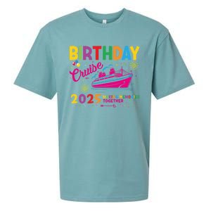 Birthday Cruise 2025 Making Memories Together 2025 Sueded Cloud Jersey T-Shirt