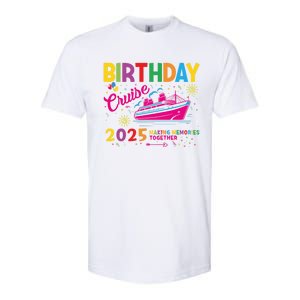 Birthday Cruise 2025 Making Memories Together 2025 Softstyle CVC T-Shirt