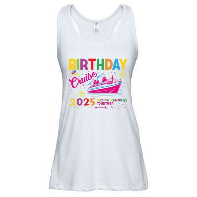 Birthday Cruise 2025 Making Memories Together 2025 Ladies Essential Flowy Tank