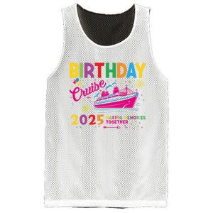 Birthday Cruise 2025 Making Memories Together 2025 Mesh Reversible Basketball Jersey Tank