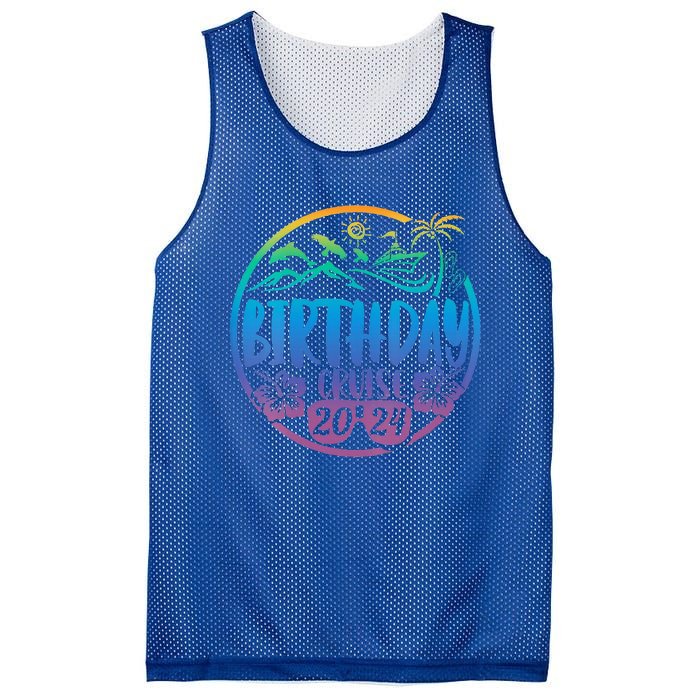 Birthday Cruise 2024 Family Cruise Trip Summer Vacation  Mesh Reversible Basketball Jersey Tank