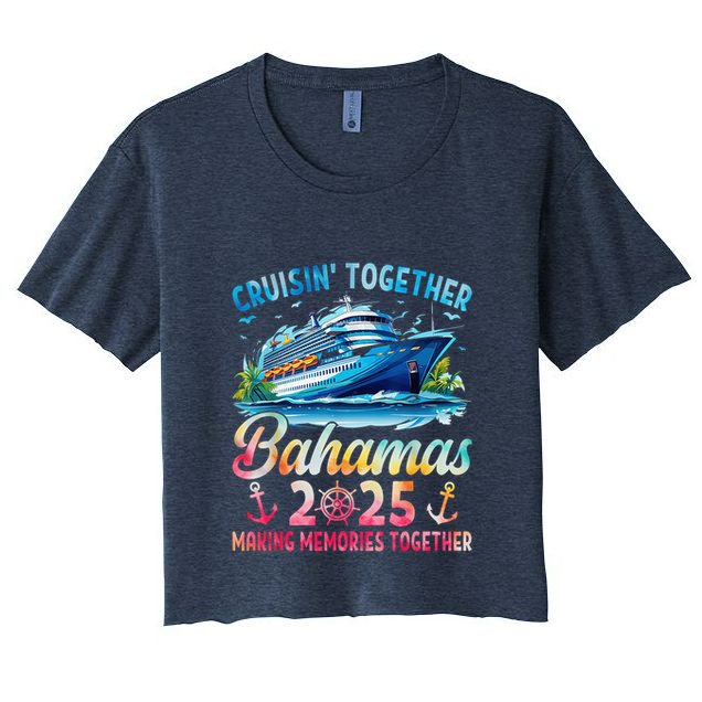 Bahamas Cruise 2025 Family Cruise Trip Squad Group Vacation Crop Top