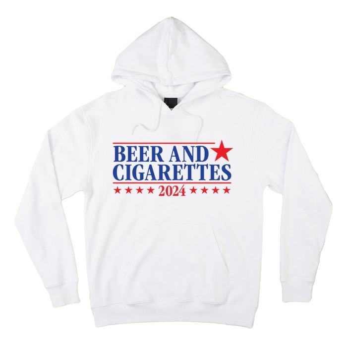 Beer & Cigarettes 24 Funny Hoodie