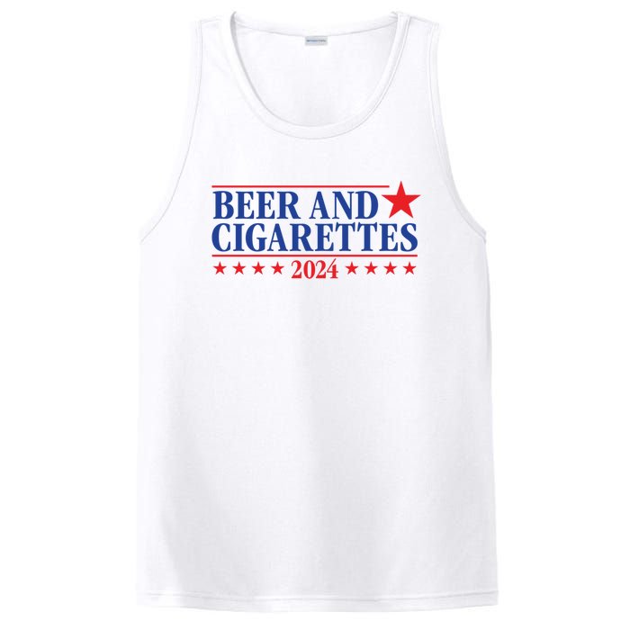 Beer & Cigarettes 24 Funny PosiCharge Competitor Tank