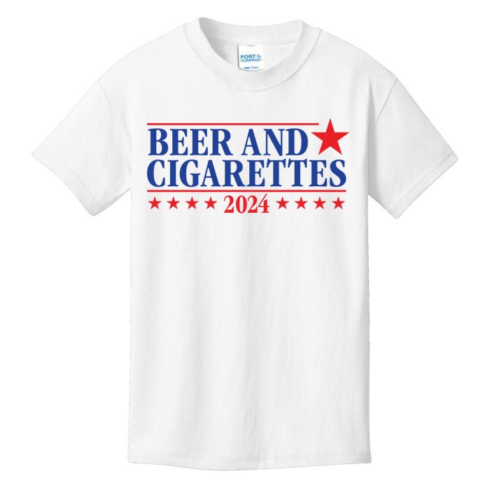 Beer & Cigarettes 24 Funny Kids T-Shirt