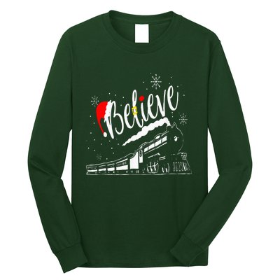 Believe Chrismas 2024 Long Sleeve Shirt