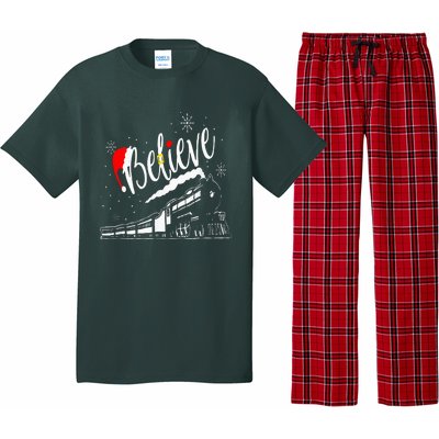 Believe Chrismas 2024 Pajama Set