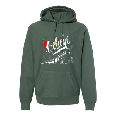 Believe Chrismas 2024 Premium Hoodie