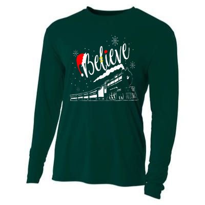 Believe Chrismas 2024 Cooling Performance Long Sleeve Crew