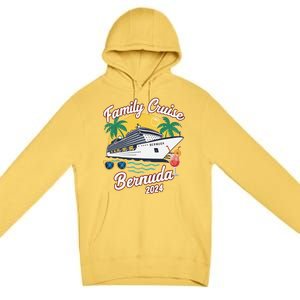 Bermuda Cruise 2024 Family Friends Group Vacation Matching Premium Pullover Hoodie