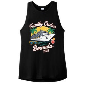 Bermuda Cruise 2024 Family Friends Group Vacation Matching Ladies PosiCharge Tri-Blend Wicking Tank