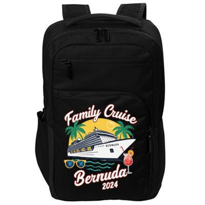 Bermuda Cruise 2024 Family Friends Group Vacation Matching Impact Tech Backpack