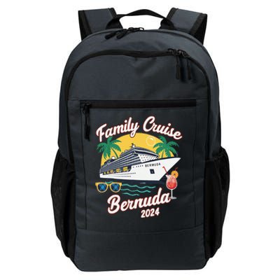 Bermuda Cruise 2024 Family Friends Group Vacation Matching Daily Commute Backpack