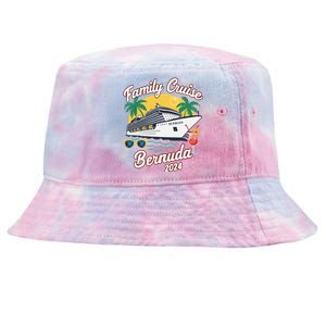 Bermuda Cruise 2024 Family Friends Group Vacation Matching Tie-Dyed Bucket Hat