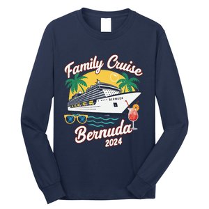 Bermuda Cruise 2024 Family Friends Group Vacation Matching Long Sleeve Shirt