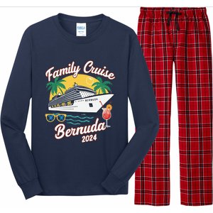 Bermuda Cruise 2024 Family Friends Group Vacation Matching Long Sleeve Pajama Set