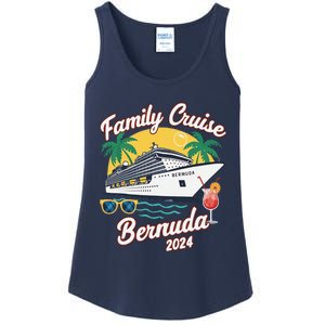 Bermuda Cruise 2024 Family Friends Group Vacation Matching Ladies Essential Tank