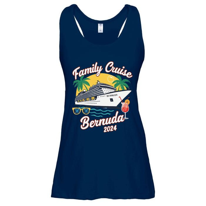 Bermuda Cruise 2024 Family Friends Group Vacation Matching Ladies Essential Flowy Tank